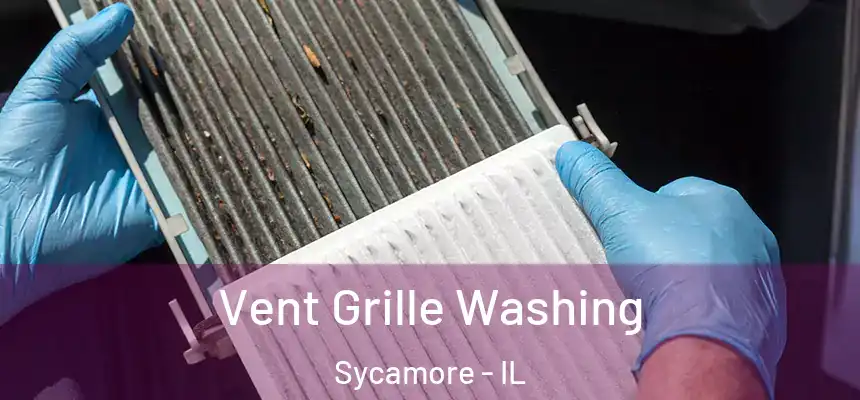  Vent Grille Washing Sycamore - IL